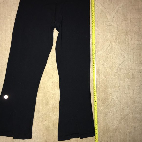 Lululemon Crop Legging with Back Slit - Picture 6 of 8